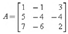 For the matrices in Exercise 6, find a basis for