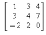 Let T: R3 †’ R3 be multiplication by
(a) Show that