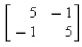 Use Theorem 9.5.2 to determine which of the following matrices