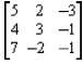 Find the inverse, if it exists, of each matrix?
a.
b.
c.
d.