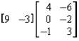 Multiply each pair of matrices. If multiplication is not possible,