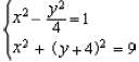 Solve each system of equations algebraically, using the substitution or