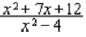 Rewrite each rational expression in factored form.
a. 
b.