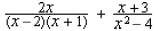Rewrite each expression as a single rational expression in factored