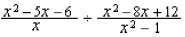 Rewrite each expression as a single rational expression in factored