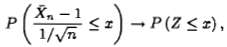 Stirling's Formula (derived in Exercise 1.28), which gives an approximation