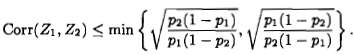 Park et al. (1996) describe a method for generating correlated