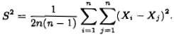 Let X1,..., Xn be a random sample, where X- and