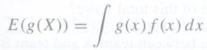 Recall that for any function g(X) of a random variable
