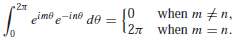 Show that if m and n are integers,