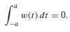 Let w(t) = u(t) + iv(t) denote a continuous complex-valued