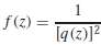 Consider the function
Where q is analytic at z0, q(z0) =