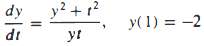 Making Equations Separable Many differential equations that are not separable