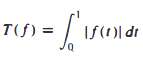 Mappings from a vector space to the real numbers are