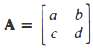 Eigenvedor Shortcut For a 2 Ã— 2 matrix
With eigenvalue Î»,