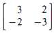 Develop a Cayley-Hamilton formula for the inverse of a 2