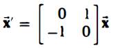 For solutions of   = A with A skew-symmetric,