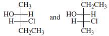 Indicate whether each of the following pairs of compounds are