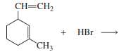 Give the major product of each of the following reactions.