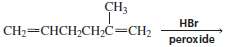Give the major product of each of the following reactions,