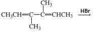 Give the products of the following reactions, ignoring stereoisomers (equivalent