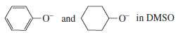 Rank the following compounds in order of decreasing nucleophilicity:
a.
b.
c. H2O