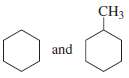 For each of the following pairs of compounds, give one