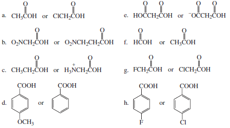 Which of the compounds in each of the following pairs