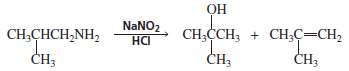 A. Explain why the following reaction leads to the products