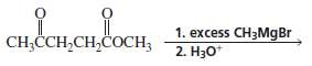 How many signals would the product of the following reaction