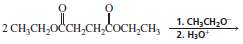 Give the products of the following reactions:
a.
b.