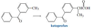 A. Ketoprofen, like ibuprofen, is an anti-inflammatory analgesic. How could