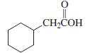 Show how cyclohexylacetylene can be converted into each of the
