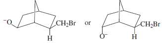 Which of the following two compounds would eliminate HBr more