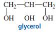 If a small amount of glycerol is added to the