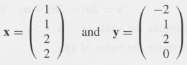 Given
(a) Find the vector projection p of x onto y.
(b)