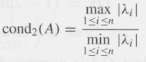 Let A be a symmetric nonsingular n Ã— n matrix