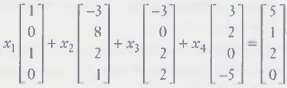 In each case find a system of equations that is