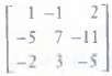 Find the inverse of each of the following matrices.
(a)
(b)
(c)
(d)
(e)
(f)