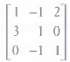 Find the adjugate of each of the following matrices.
(a)
(b)