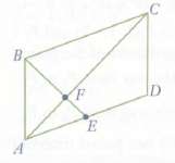 Consider the parallelogram ABCD (see diagram), and let E be