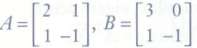 By computing the trace, determinant, and rank, show that A