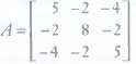 For each matrix A, find an orthogonal matrix P such