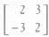 In each case, determine whether the given matrix is hermitian,