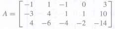 Find a row echelon form of each of the given