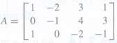 For each of the following matrices a, find a matrix
