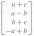 (a) All vectors of the form
Where ( = 0
(b) All