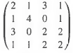 Find the LU factorization of the following matrices:
(a)
(b)
(c)
(d)
(e)
(f)
(g)
(h)
(i)