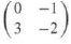 Which of the following matrices are regular?
(a)
(b)
(c)
(d)
(e)