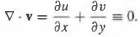 A planar vector field v(.x, y) = (u(x, y), v(x,